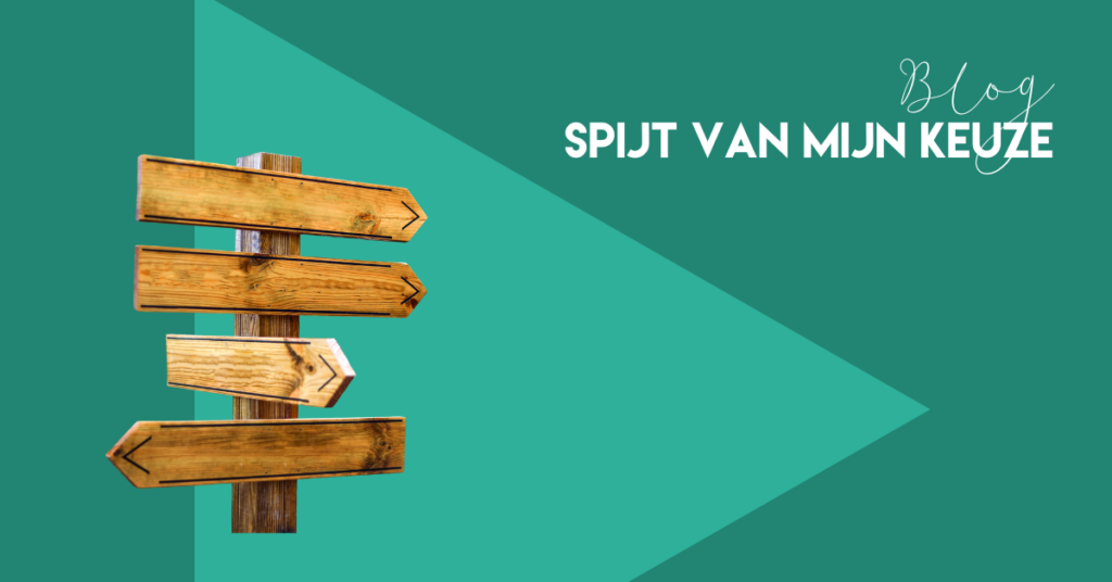 Spijt van mijn keuze De keuzecoach helpt je bewuste keuzes maken